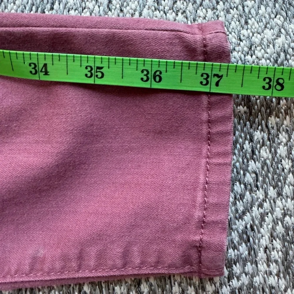 REFUGE Distressed Mauve Skinny Jeans - Size 8